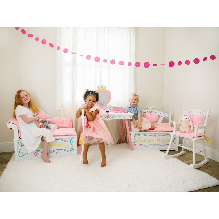 Wildkin princess vanity table deals & chair set